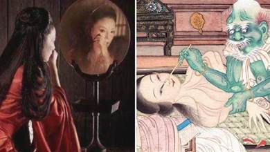 清朝畫師畫了幅「女鬼圖」，放大後才知她在做何事？你敢細看嗎？