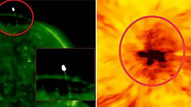 太陽附近出現不明物體，太陽可能是高級文明的「能量加油站」