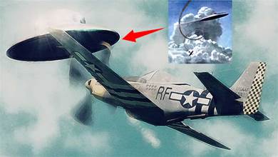 曼特爾事件：美軍戰機追擊UFO，墜毀前飛行員看到巨大金屬飛行器