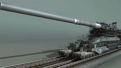 恐怖的古斯塔夫巨炮：射程37公里，炮彈重7噸，德軍卻吐槽不好用