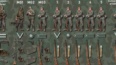 二戰德國陸軍步兵班：從13人編制到8人，火力配置卻越來越兇猛