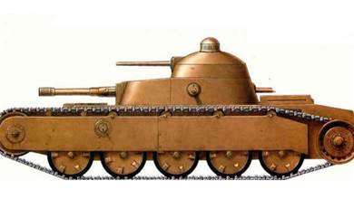 蘇聯邀請德國設計師打造的坦克—TG中型坦克