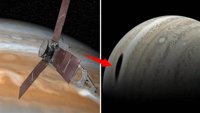神秘力量降臨太陽系？美國探測器在木星表面拍到巨大黑影