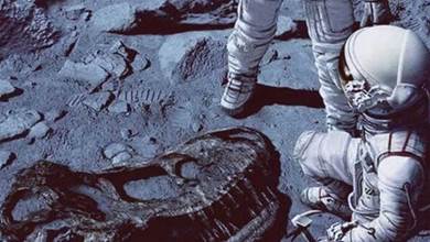 如果有一天，宇航員在月球上發現了恐龍化石，請不要驚訝