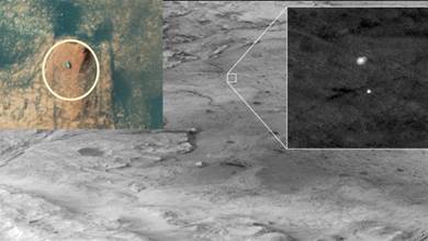 過去10個月行駛1.5公里！火星祝融號新照片來了，車輪印非常清晰