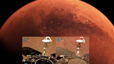 在火星行駛1784米后，祝融號發回一張自拍照，這些照片讓人深思