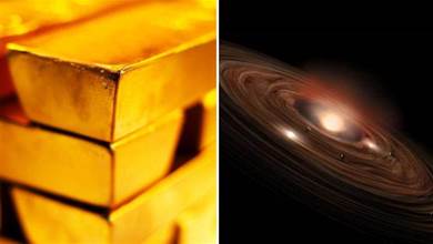 太陽系中的黃金是從哪里來的？在太陽系中，哪里的黃金最多？