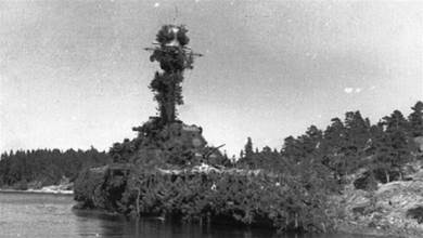 二戰最非凡的逃亡故事：這艘軍艦偽裝成島嶼，居然真逃掉了