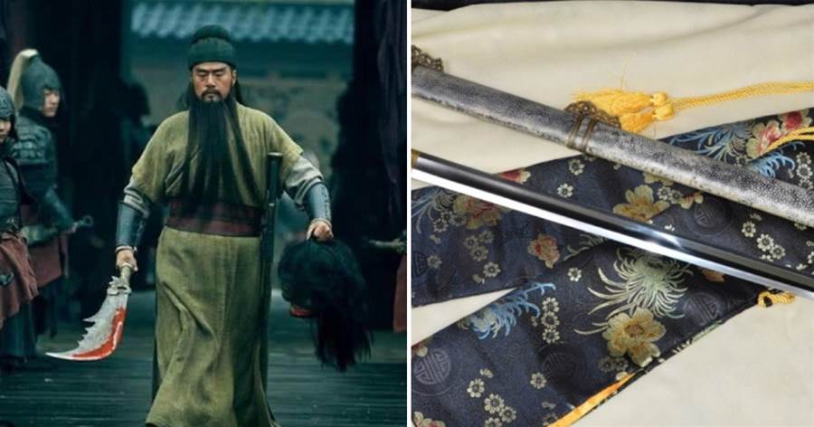 中國古代4大名刀：關羽的「青龍偃月刀」墊底，#2把直接被黃帝禁用