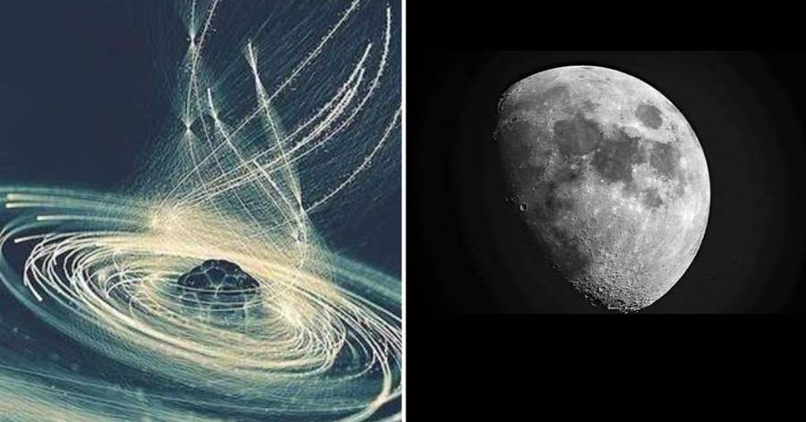 黑洞撞擊月球？新研究：宇宙早期原子核大小的黑洞，或擊穿了月球
