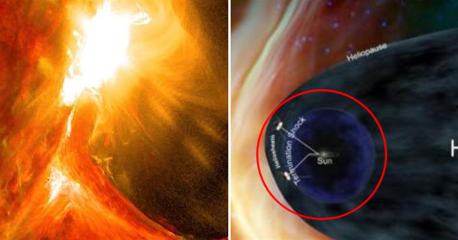 旅行者2號在離開太陽系時遇到一堵巨大「火墻」，怎麼形成的？