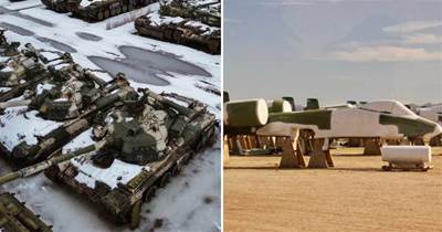 大場面：俄羅斯「坦克墳場」對比美國「飛機墳場」，那叫個生猛