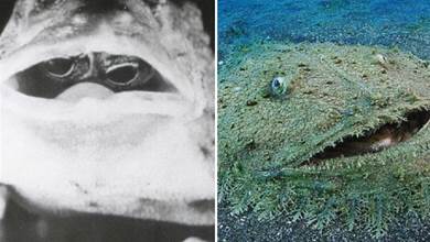 30張罕見的圖片，青蛙的眼睛長在嘴裡，被砍掉一半的樹依然存活