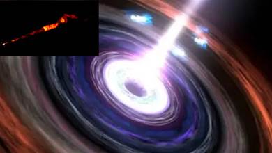 這個黑洞射流很奇怪，它居然是雙螺旋結構的，原因是什麼？