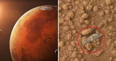 「好奇號」在火星拍到塑料薄膜，火星是否有文明，再招網友熱議