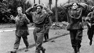 阿納姆戰役中的被俘英軍官兵影像，市場花園走一走，戰俘營中走一走