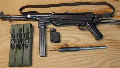 MP40沖鋒槍：二戰德國產量100萬支，為什麼只配發給老兵和兵長？