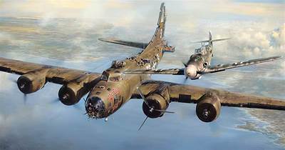 冒死為敵機護航，擋住戰友的炮口，二戰飛行員弗朗茨為何救敵軍？