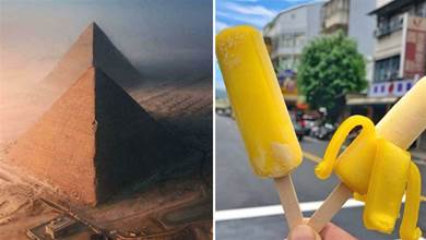 30張鮮為人知的埃及照片，金字塔不是尖的，上面可以踢足球