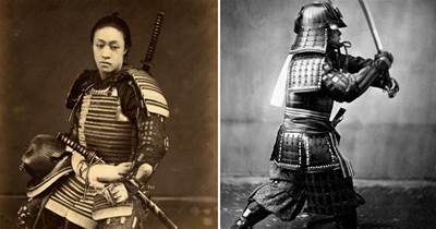 14張最后的日本武士照片，身材矮小目測1米4，這能打仗嗎？