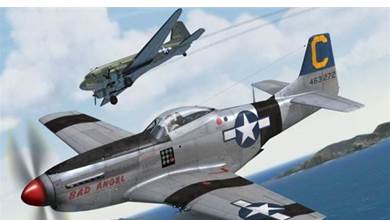 壞天使的姻緣：美軍P-51擊落友軍運輸機，不料機上載著自己的女友
