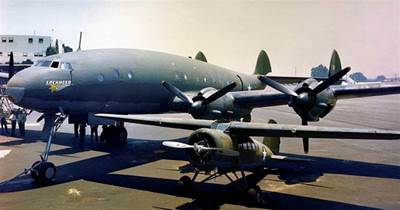 二戰最漂亮的軍用運輸機之一，洛克希德C-69「星座」