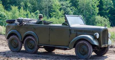 斯柯達903轎車，罕見的二戰高級軍車