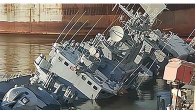 烏克蘭海軍的旗艦自沉了，一艘成功逆襲的護衛艦