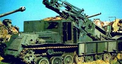 二戰日軍四式300毫米自行迫擊炮，威力強大但不實用的裝備