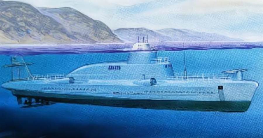長得像潛艇但又不是潛艇的裝備，蘇聯1231工程半潛式水翼飛彈艇