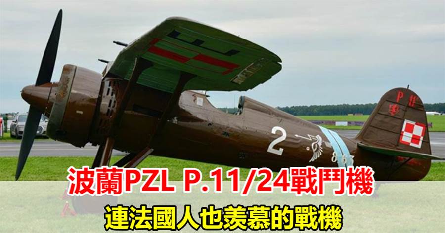 波蘭PZL P.11/24戰鬥機，連法國人也羡慕的戰機