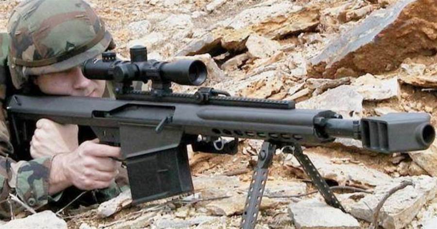 它不是巴雷特M82狙擊步槍，它是巴雷特XM109狙擊榴