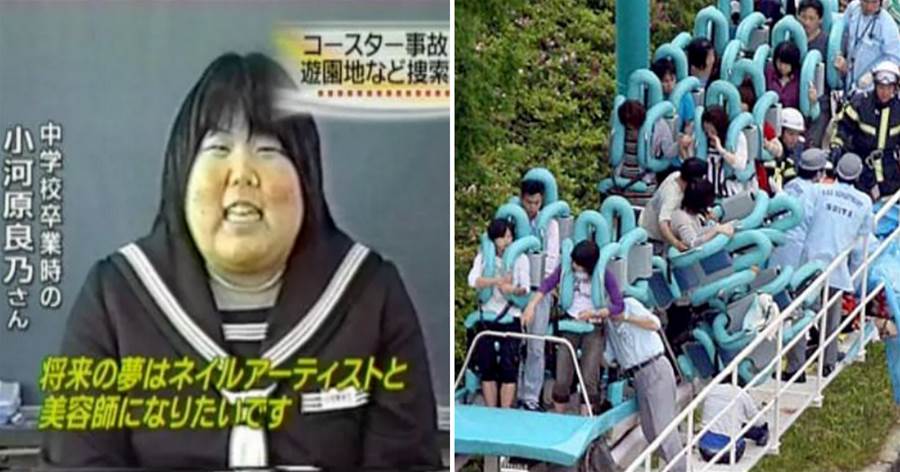日本遊樂園恐怖事件，19歲女生好心讓座，卻成了悲劇主角，網友感歎：造化弄人！