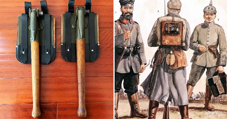 是工具又是武器 還能熱罐頭 這就是德軍工兵鏟被爭先模仿的原因嗎？