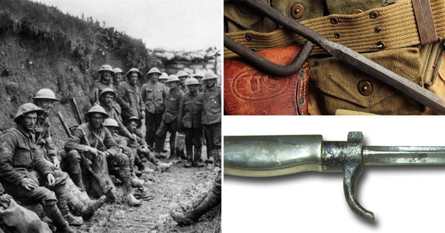 八磅錘、螺紋鋼，一戰時期那些千奇百怪又殘酷的塹壕戰武器