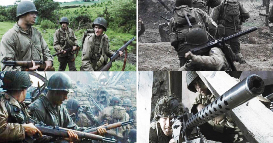 從《拯救大兵瑞恩》到《我們的父輩》，美軍德軍步兵班火力對比