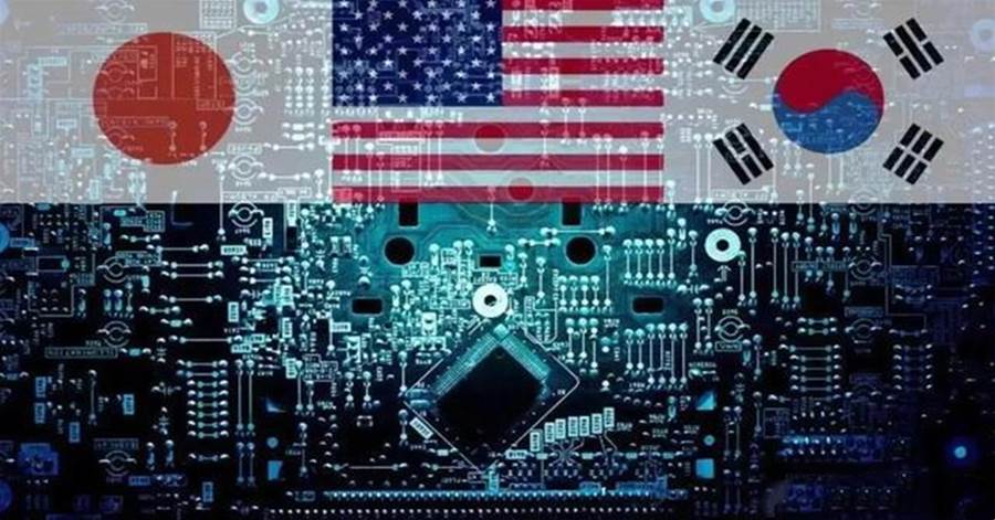 美國的做法讓韓國率先喊苦，或損失300億美元，都祈求中國買芯片