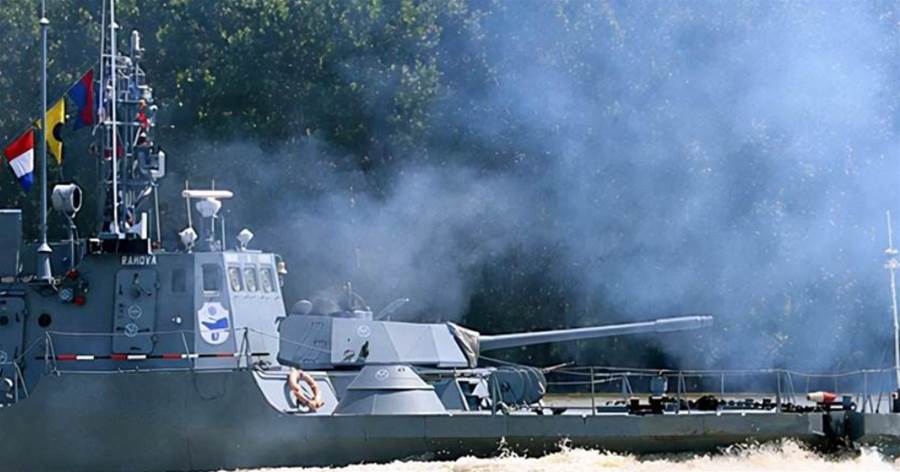 羅馬尼亞米哈伊爾·科格爾尼恰努級內河炮艇，船小火力兇猛