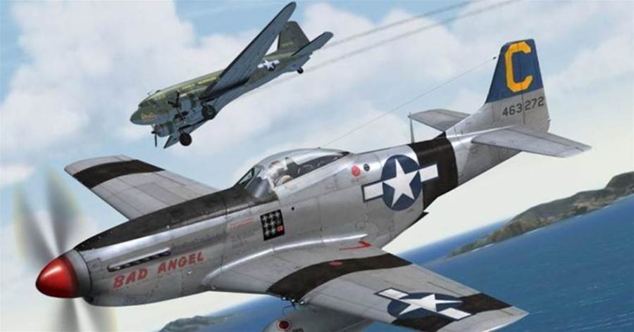 壞天使的姻緣：美軍P-51擊落友軍運輸機，不料機上載著自己的女友