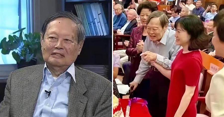楊振寧100歲生日聚會，攜手小54歲老婆滿面春風，是愛的力量嗎？