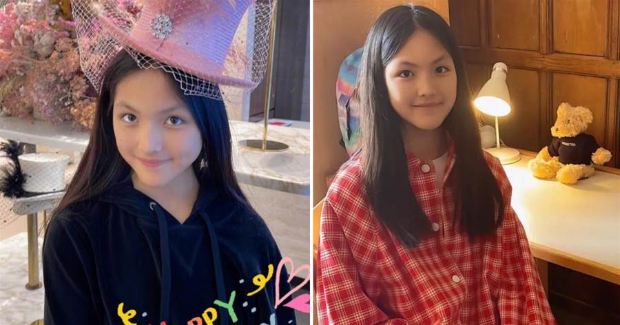 李湘在英國為女兒慶生，桌上擺滿花，王詩齡頭戴鑲鉆禮帽顯貴氣