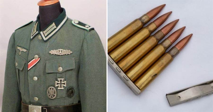 二戰一名普通德軍步兵身上的17種裝備，不愧是當時的最強單兵