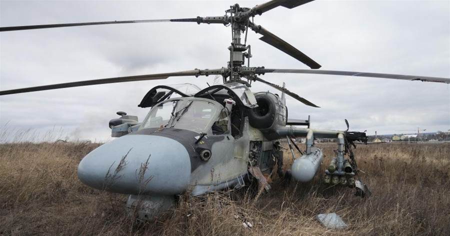 俄軍損失了四分之一的卡52，俄烏沖突成直升機墳場，武直過時了？